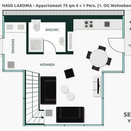 Apartment Ferienhaus Lakoma Geierswalde