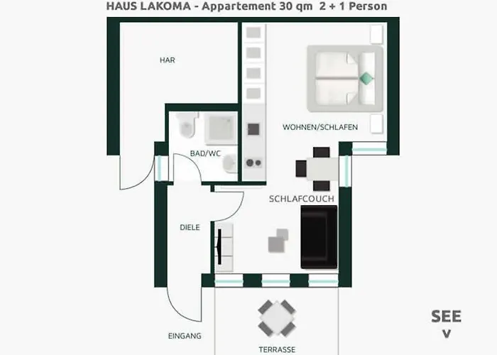 Ferienhaus Lakoma Apartamento *